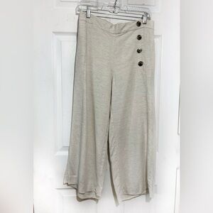 Ann Taylor Factory Cream Women’s‎ Cropped Pants Sz 8